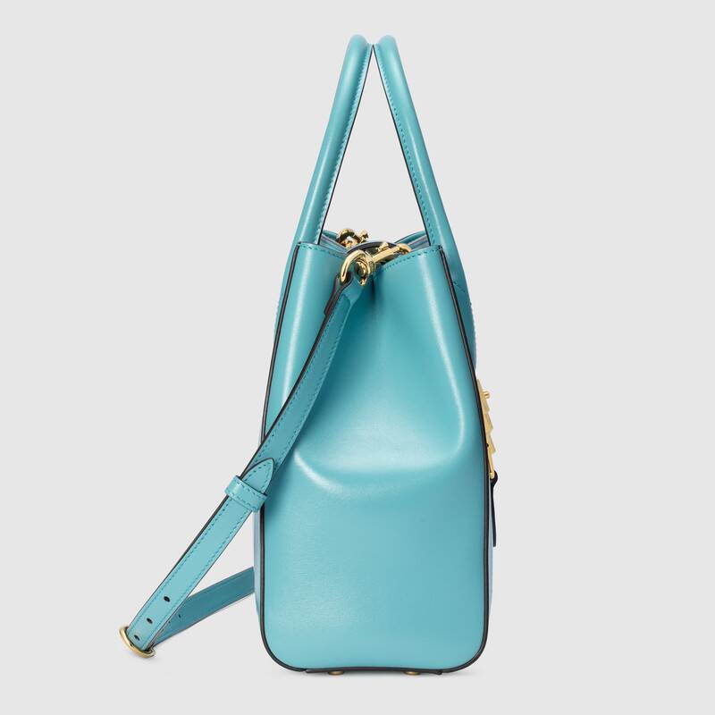 Gucci Jackie 1961 Medium Tote Bag Shoulder Bag 649016 Light Blue